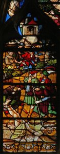 Escenas de la vida de un santo de French School