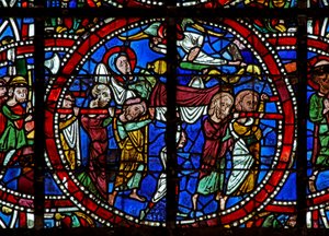 Ventana w123 con el Funeral de la Virgen María