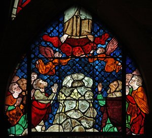 Ventana w14 que representa la Ascensión
