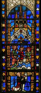 Ventana w14 que representa la llamada de San Pedro de French School