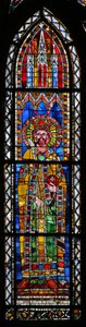 Ventana w15 que representa al emperador Federico I