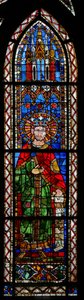 Ventana w15 que representa al emperador Enrique II