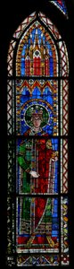 Ventana w15 que representa al emperador Enrique I