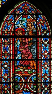 Ventana w211 que representa los sueños de Santa Elena de French School
