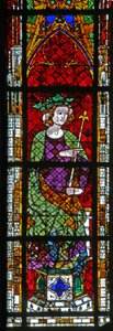 Ventana w212 que representa a Salomón de French School