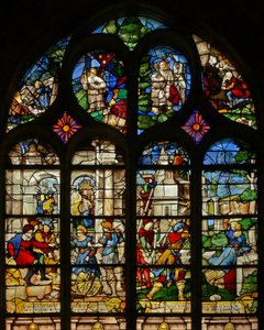 Escenas de la vida de Santa Bárbara