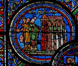 San Tomás Becket consagra una iglesia de French School