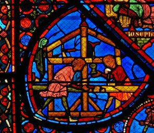Ventana w24 que representa a donantes - carpinteros de French School
