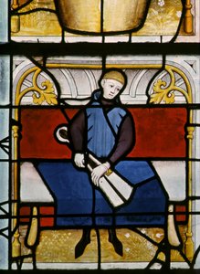 Ventana w25 que representa a un pañero trabajando en la ventana de los Pañeros de French School