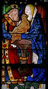 Infancia de Cristo: en el templo con Simeón de French School