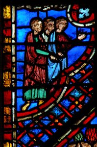 Los israelitas en la roca de Horeb de French School