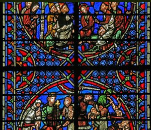 Fondo y diseño de la ventana de French School