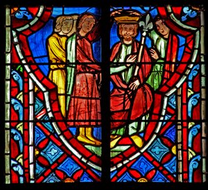 Ventana w5 Gedeón es proclamado gobernante. Jueces VIII 22 de French School