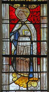 Ventana w6 que representa a San Psalmet de French School
