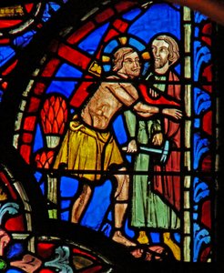 Jesús lleva la Cruz: Vía Crucis de French School