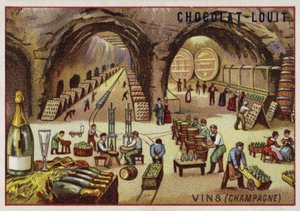 Elaboración de vino (Champagne)