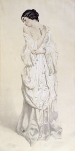Mujer en bata