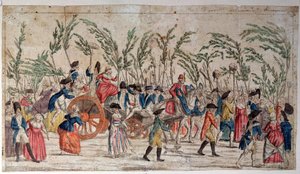 Marcha de mujeres a Versalles el 5 de octubre de French School