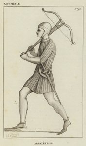 XIII Siecle, Arbaletrier de French School