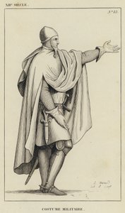 XII Siecle, Costume Militaire de French School