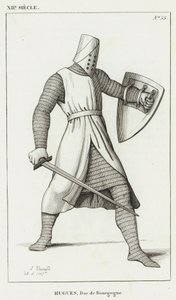 Siglo XII, Hugues, Duque de Borgoña de French School