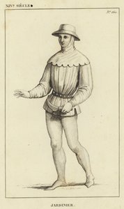 XIV Siglo, Jardinero de French School