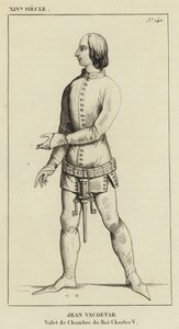 Siglo XIV, Jean Vaudetar, Valet de Chambre del Rey Carlos V de French School