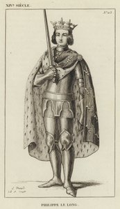 XIV Siglo, Felipe el Largo de French School