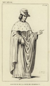 XIV Siglo, Señor de la Corte de Carlos V de French School