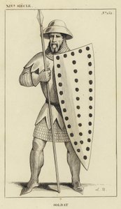Siglo XIV, Soldado de French School