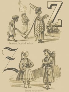Z: Zanzíbar, el gran sultán/Zuavo y cantinera de French School