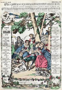 La ronda de Guilleri. Imagen de Epinal del siglo XIX