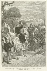 Salieron al campo antes que el duque y la duquesa de French School