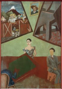 Pancho Villa y Adelita de Frida Kahlo