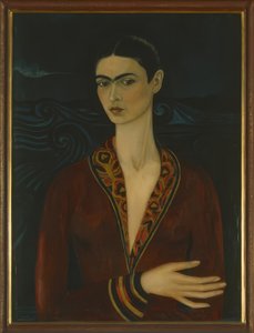 Self-Portrait con un vestido de terciopelo de Frida Kahlo