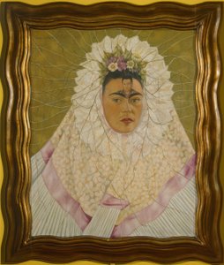 Autorretrato como Tehuana o Diego en mis pensamientos de Frida Kahlo