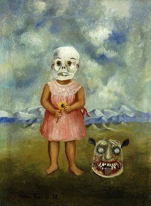 Ella Juega Sola o Niña con Máscara de la Muerte; Ella Juega Sola o Nina con Máscara de la Muerte