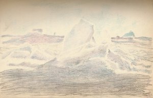 Hielo cerca del Fram, 4 de julio de 1894, 1897