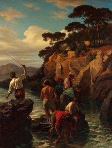 En la costa genovesa de Friedrich Alois Schönn