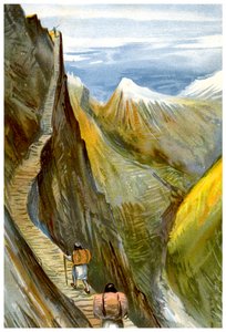 La pista de Nerpani, Tíbet, 1898