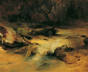 Wildbach de Friedrich August Mathias Gauermann