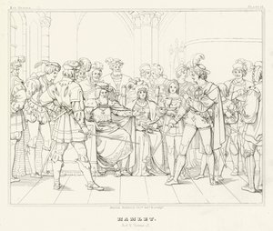 Hamlet, Acto V, Escena 2 de Friedrich August Moritz Retzsch