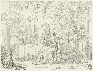 Ilustración para Fausto de Goethe
