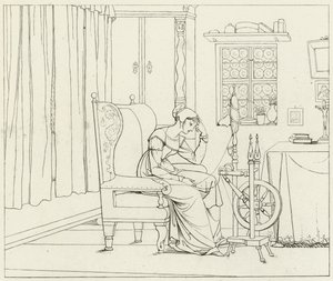 Ilustración para Fausto de Goethe