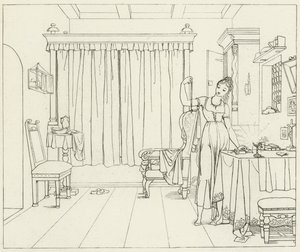 Ilustración para Fausto de Goethe