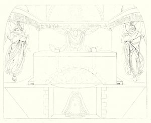 Ilustración para Lied von der Glocke de Schiller, o La canción de la campana (grabado)
