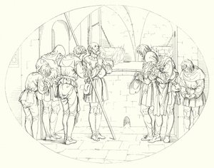Ilustración para Lied von der Glocke de Schiller, o La canción de la campana (grabado) de Friedrich August Moritz Retzsch