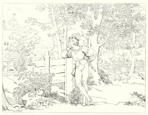 Ilustración para Lied von der Glocke de Schiller, o La canción de la campana