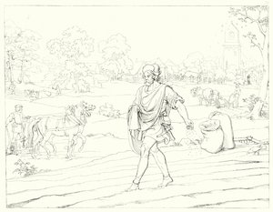 Ilustración para Lied von der Glocke de Schiller, o La canción de la campana