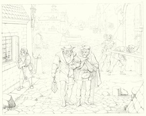 Ilustración para Lied von der Glocke de Schiller, o La canción de la campana